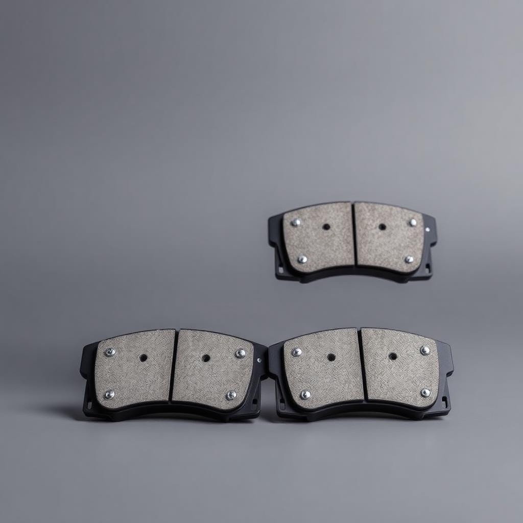 Ultra-Quiet Ceramic Brake Pad Set — Front